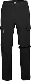 [FEINION] Men Outdoor Quick Dry Lightweight Waterproof Hiking Pants with Belt