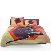 v3905 Bed Sheets Silk SpiderMans Multiverse Ally Duvet Cover Set Bedroom Decor Bed Sheets IU3905