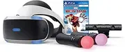 Sony Playstation VR Marvel's Iron Man Bundle, White: Playstation VR Headset, Camera, 2 Move Motion Controllers, VR Digital Code for PS4 PS5