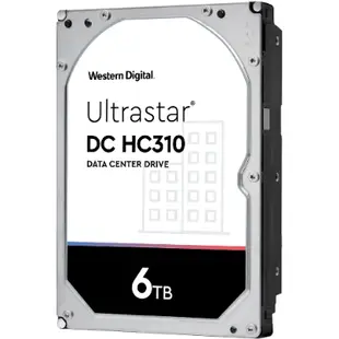 WD Ultrastar DC HC310 3.5吋 6TB 7200rpm 企業級硬碟 HUS726T6TALE6L4 香港行貨