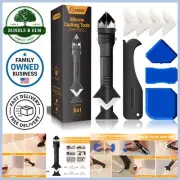 Silicone Caulking Tools 3-in-1 Sealant Finishing, Grout Remover, Caulk Scraper