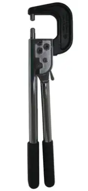 Hand Rivet Squeezer for Solid & Tubular Rivets, 2" Reach, & 2" Gap. Will Set ...