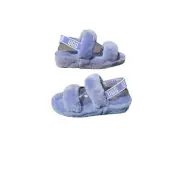 UGG Women's lavender oh Yeah Slide slippers Size 9- Brand new