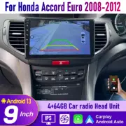 Camera Wireless Carplay Android13 For Honda Accord Euro 2008-15 Head unit Radio