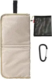 Portable Travel Seat Cushion - Large Gel Seat Cushion | Lightweight Seat Pad for Comfort | Non-Slip Sitting Pad | Foldable Waterproof Sitting Cushion for Sports Picnic Hiking Backpacking Beach