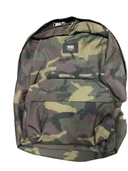 VANS OFF THE WALL BACKPACK Camouflage Camo NEW WITH TAGS