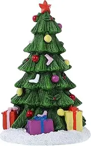 minkissy Aquarium Christmas Tree Christmas Aquarium Decoration Fish Tank Christmas Tree Statue Resin Christmas Tree Figurine for Fish Tank Reptile House Cave Aquarium Xmas Decor