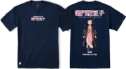 Primitive Skateboards x Demon Slayer Nezuko Kamado Harbor Blue T-Shirt