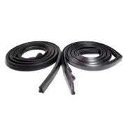 1965-1966 Cadillac DeVille 4 door hardtop new roof rail weatherstrip seals, pair