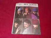 VOGUE #7657 - LADIES ( 6 STYLE ) MILLINERY HAT - FASCINATOR PATTERN OZ FF