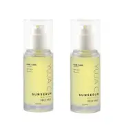 Vely Vely Yuja C Sun Serum 30ml x 2ea SPF50+ PA++++ Pore Care K-Beauty