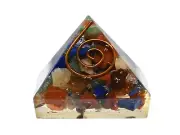 7 Chakra Orgone Pyramid