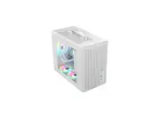 Bgears White Micro ATX Cases, ABS + Mesh, USB3.0 + Type C + Mic / HD Audio, Whi