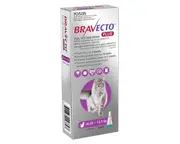 Bravecto Plus Large Cats 6.25-12.5kg Spot-On Flea, Tick & Heartworm Treatment (Purple)