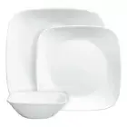 NEW Corelle Square Dinner Set 12 Piece Set By Spotlight