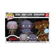 [Dungeons & Dragons] D&D Vecna, Mind Flayer & Demogorgon US Pop! Vinyl 3-Pack