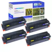 4PK Compatible with HP CF410X Black Toner LaserJet Pro MFP M452dw M452dn M477fnw