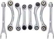Rear Control Arms 8pcs Kit Set Compatible For Maserati Ghibli Quattroporte M156 M157 2013 2014 2015 2016 2017 2018 2019-2022