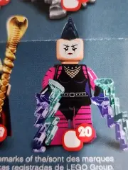LEGO The Batman Movie Minifigures The Mime 71017 Punk Retired