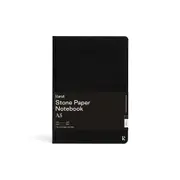 Karst 144-Sheets Stone Paper A5 Hard Cover Dot Grid Notebook Stationery Black