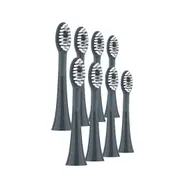 Ordo Sonic Brush Head Charcoal Grey - Stone 8 Pack Bundle