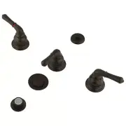 Kingston Brass KB32 Magellan 1.5 GPM Widespread Bidet Faucet - Bronze