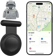 GPS Tracker for Kids (iOS only), Teen, The Hidden Air Tags with pin is,sutable for Children, Elderly, Backpack,Luggage -Time Mini Locator with No Monthly Fee, Works with Apple Find My