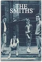 The Smiths Music Vintage Poster Poster Canvas Painting Wall Art Picture Home Decor Print For Bedroom Living Room Dorm Study Bar Office 12x18inch(30x45cm)