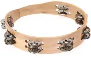 Cosmic Percussion CP390 10 inch Headless Wood Tambourine (5-pack) Bundle