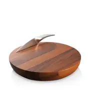 Nambe Harmony Cheese Board & Knife