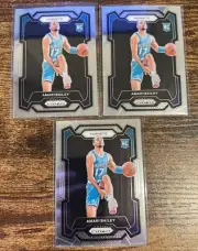 (3) 2023-24 Panini Prizm Amari Bailey Hornets RC 3 Card Lot