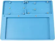 Makeronics 7 in 1 Blue RAB Holder for Raspberry Pi | Arduino | Solderless Breadboard, Base Plate with Rubber Feet for Raspberry Pi 4 Model B|3B+/B|2B+/B|Zero |Zero W and Arduino Mega 2560 | Uno R3