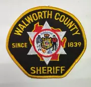 Walworth County Sheriff Wisconsin WI Patch R1