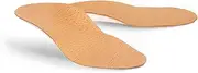 Orthotic Leather Insoles For Children Kids, For Flat Feet, Fallen Arches, Plano-Valgus, With Arch And Heel Support, Kaps Apoyo Kids (27-28 EUR / 9-10 UK Children)