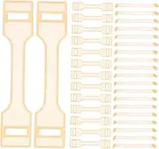 iplusmile 100sets Cardboard Box Handles Sturdy Grab Handles for Cartons Moving and Shipping for Various Boxes Easy to Install