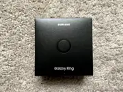 Samsung Galaxy Ring Titanium Black SM-Q500 Smart Ring Bluetooth Size 10