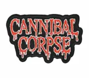 Cannibal Corpse Embroidered Sew-on Patch | American Death Metal Music Band Logo