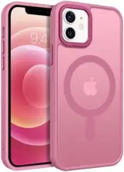 for Magnetic iPhone 12 Mini Case, Slim Fit Matte Design Shockproof Bumper Drop P