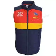 Adelaide Crows AFL Mens Padded Vest Sizes S-5XL BNWT