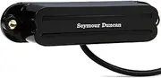 Seymour Duncan SHR-1B Humbucker Single Size Hot Rails Strat Microphone for Electric Guitar Black