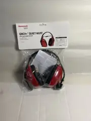 Howard Leight QM24+ Quiet Muff Over The Head Red 25 Decibels Gun Range New