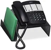 Sparco Products Phone Stand, Steel Mesh, 10-1/2"Wx10-1/4"Dx4-1/4"H, Black