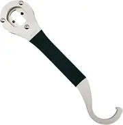 HOUSON Bicycle Centerlock Tool, Bottom Bracket Removal Tool, Bottom Bracket Wrench for Classic Bicycle Bottom Brackets - Stainless Steel (300x65x10mm)