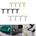 Modern Furniture Sofa Legs Metal Polished Plating Table Cabinet Cupboard Feet