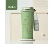 18.5 oz Insulated Coffee Mug,Leakproof Coffee Cup With Lid,Keep Drinks Hot or Cold For Hours-Green