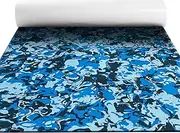FOCEAN Boat Flooring EVA Foam Boat Decking Sheet Non-Slip Brushed Marine Flooring Self-Adhesive Boat Carpet for Motorboat Yacht Kayak RV 94.5" x47.2"/ 23.6"/15.7"