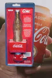 Coca Cola Bottle Night Light With Glitter Filled Liquid Bottle