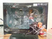 NEW 1/7 Sword Art Online Asuna Kirito Figures 10th Anniversary Megahouse Lucrea