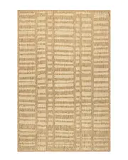 nuLOOM Marin Contemporary Indoor/Outdoor Rug Runner: 2' x 8' Beige