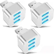 2023 3PCS 3-Port Mini USB 2.0 Expander Extender Charger Hub Splitter Adapter Connector Accessory